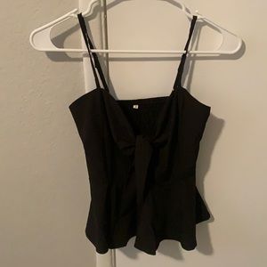 Size small black top